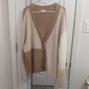 Multicolor Knit Cardigan Sixe Xl